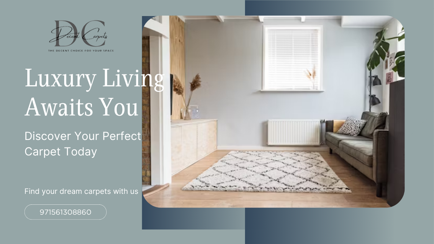 a room with a couch and a rug